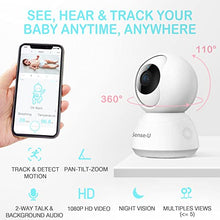 Load image into Gallery viewer, Sense-U Video Baby Monitor with Remote Pan-Tilt-Zoom Camera, 2-Way Talk, Night Vision, Background Audio, Motion Detection &amp; No Monthly Fee (Compatible with Sense-U Baby Breathing Monitor)
