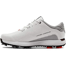 Load image into Gallery viewer, Under Armour Men's HOVR Matchplay Golf Shoe, White (100)/Black, 14
