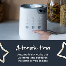 Load image into Gallery viewer, Tommee Tippee Multiwarm Intuitive Bottle Warmer, Warms Baby Feeds to Body Temperature in Minutes, Automatic Timer, White
