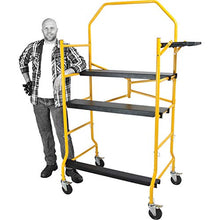 Load image into Gallery viewer, Metaltech I- IMIS Job Site Series 6-3/8 4 x 2-1/2 ft. Scaffold 900 lb. Load Capacity
