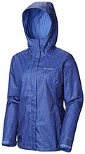 Load image into Gallery viewer, Columbia Women&#39;s Arcadia Jacket, Arctic Blue Scratch Texture Print, Medium
