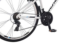 Load image into Gallery viewer, Schwinn Network 3.0 700C Men's Hybrid Bicycle, White/Blue, Model Number: S4026CAZ
