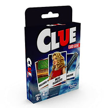 Load image into Gallery viewer, Hasbro Gaming Clue Card Game for Kids Ages 8 &amp; Up, 3-4 Players Strategy Game
