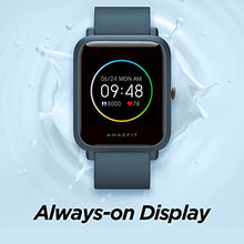 Load image into Gallery viewer, Amazfit Bip S Lite Smart Watch Fitness Tracker for Men, 30 Days Battery Life, 1.28”Always-on Display, 14 Sports Modes, Heart Rate &amp; Sleep Monitor, 5 ATM Waterproof, for Android Phone iPhone(Blue)
