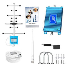 Load image into Gallery viewer, Cell Phone Signal Booster Repeater for All U.S. Carrier Verizon AT&amp;T T-Mobile 2G 3G 4G LTE Voice 850/1900MHz Dual Band 5/2/25 Mobile Phone Signal Booster for Home
