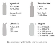 Load image into Gallery viewer, LifeStraw Universal Water Filter Bottle Adapter Kit Fits Select Bottles from Hydroflask, Camelbak, Kleen Kanteen, Nalgene and More
