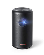 Load image into Gallery viewer, Anker NEBULA Capsule Max, Pint-Sized Wi-Fi Mini Projector, 200 ANSI Lumen Portable Projector, Native 720p HD, 8W Speaker, Movie Projector, 100 Inch Picture, 4-Hour Video Playtime, Home Entertainment
