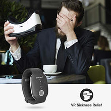 Load image into Gallery viewer, EmeTerm Relieve Nausea Electrode Stimulator Morning Sickness Motion Travel Sickness Vomit Relief Rechargeable No Gel Drug Free Wrist Bands Without Side Effects
