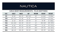 Load image into Gallery viewer, Nautica girls School Uniform Stretch Interlock Jegging Leggings, Khaki, 7 US
