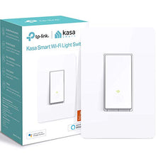 Load image into Gallery viewer, Kasa Smart Light Switch by TP-Link, Single Pole, Needs Neutral Wire, 2.4Ghz WiFi Light Switch Works with Alexa and Google Assistant, UL Certified, 1-Pack (HS200), White
