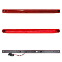 Load image into Gallery viewer, NSLUMO Led Tailgate Light Bar for Chevy Silverado 2500HD 3500HD GMC 2001-2014 54-SMD LED Rear Red Brake Light Red Lens OEM#15248604 15744722
