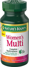 Load image into Gallery viewer, Women Multivitamin by Nature's Bounty, Vitamin Supplement, Supports Healthy Hair, Skin, &amp; Nails with Biotin*, 100 Tablets
