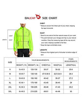 Load image into Gallery viewer, BALEAF Men&#39;s Cycling Jacket Windbreaker Running Vest Windproof Water-Resistant Coat High Visibility Lightweight Orange Size M
