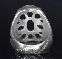 Load image into Gallery viewer, Falcon Jewelry 925 Shipping, Sterling Silver Mens Ring, Natural Moss Agate Gemstone, Free Express Shipping
