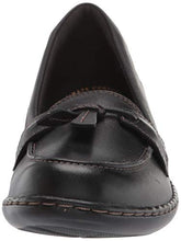 Load image into Gallery viewer, Clarks Women&#39;s Ashland Bubble Slip-On Loafer, Black, 8 M US
