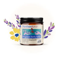 Load image into Gallery viewer, Motherlove Pregnant Belly Salve (4 oz) Herbal Balm to Soothe Itchy Skin &amp; Prevent Stretch Marks—Non-GMO &amp; Organic Herbs
