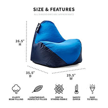 Load image into Gallery viewer, Big Joe Warp Black Spandex &amp; Smartmax, Navy/Blue
