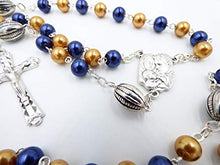 Load image into Gallery viewer, NOTRE DAME NCAA CATHOLIC ROSARY BEADS

