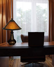 Load image into Gallery viewer, Dale Tiffany TA90191 Hunter Mica Accent Lamp, Antique Bronze and Mica Shade
