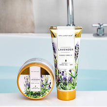 Load image into Gallery viewer, Spa Luxetique Spa Gift Baskets for Women, Home Bath Set, Luxury 15Pcs Lavender Spa Set, Bath Gift Baskets with Bubble Bath, Bath Bombs, Hand Cream. Beauty Gift Set for Women. Best Women Gifts.
