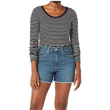 Load image into Gallery viewer, Signature by Levi Strauss &amp; Co. Gold Label Women's Heritage High Rise 3" Shorts (Standard and Plus), (New) Heavenly Blue, 10
