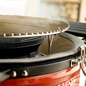Kamado Joe KJ-Hyper Classic Joe SloRoller with Rack, Black