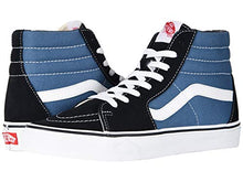 Load image into Gallery viewer, Vans SK8-HI Navy,Size 12 M US Women / 10.5 M US Men
