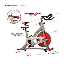 Load image into Gallery viewer, Sunny Health &amp; Fitness Pro Indoor Cycling Bike
