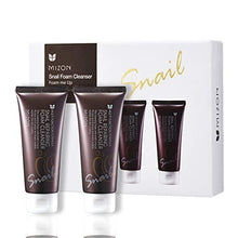 Load image into Gallery viewer, Mizon Snail Repairing Foam Cleanser with Snail Secration Filtrate, No Parabens, Powerful Cleansing (2 pack)
