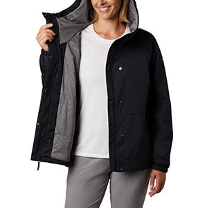 Columbia Women's Helvetia Heights Jacket, Black, Medium