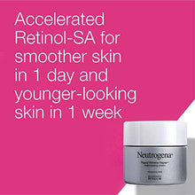 Load image into Gallery viewer, Neutrogena Rapid Wrinkle Repair Retinol Cream, Anti-Wrinkle Face &amp; Neck Cream with Hyaluronic Acid &amp; Retinol, Fragrance-Free Moisturizer, 1.7 oz

