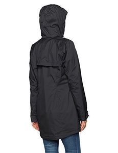 Columbia Women's Lookout Crest Jacket, Waterproof and Breathable, Black, X-Small