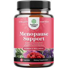 Load image into Gallery viewer, Herbal Menopause Supplement for Women - Perfect for Estrogen Balance Night Sweats &amp; Hot Flashes Menopause Relief - Black Cohosh for Menopause and Hot Flash Relief with Chasteberry &amp; Dong Quai 60ct
