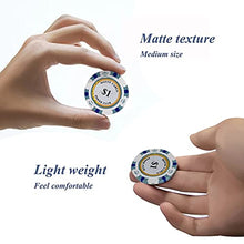 Load image into Gallery viewer, Clay Poker Chips 14 Gram Monte Carlo-Pack of 50 Chips ($1 White)
