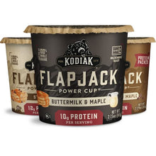 Load image into Gallery viewer, Kodiak Cakes Protein Pancake Flapjack Cup Variety Pack, Buttermilk, Chocolate Chip, &amp; S’mores (Pack of 12)

