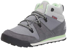 Load image into Gallery viewer, adidas outdoor Unisex-Child CW Snowpitch Snow Boot, Grey Three/Grey Four/Glow Green, 13K Child US Little Kid
