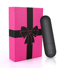 Load image into Gallery viewer, G Spot Bullet Vibrator Nipple Clitorals Stimulator USB Rechargeable for Travel - 10 Modes Portable Waterproof Mini Vaginal Anal Massager Adult Sex Toys for Women(Black)
