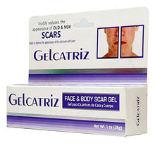 Load image into Gallery viewer, Gelcatriz Scar Treatment Gel | Scar Removal Gel for Diminishing the Visible Appearance of Acne Scars, Surgery Scars, Stretch Marks, Cuts &amp; Scrapes, and more; 1 Ounce Tube
