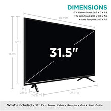 Load image into Gallery viewer, Hisense 32-Inch Class H55 Series Android Smart TV with Voice Remote (32H5500F, 2020 Model)
