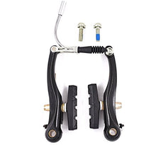 Load image into Gallery viewer, Bike Brakes Mountain Bike V Brakes Set Replacement Fit for Most Bicycle, Road Bike, MTB, BMX (Aluminum Alloy, 1 Pair)
