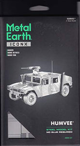 Fascinations ICONX Humvee 3D Metal Model Kit