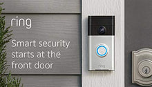 Load image into Gallery viewer, Ring Video Doorbell (1st Gen) – 720p HD video, motion activated alerts, easy installation – Satin Nickel
