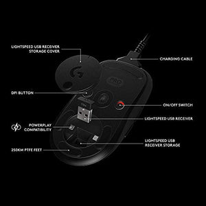 logitech G Pro Wireless Gaming Mouse with Esports Grade Performance (Renewed)