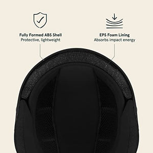 Retrospec Comstock Ski & Snowboard Helmet for Adults - Durable ABS Shell, Protective EPS Foam & 10 Cooling Vents - Adjustable Fit for Men & Women - Matte Black, Large