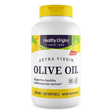 Load image into Gallery viewer, Healthy Origins Extra Virgin Olive Oil Softgels, 120 Count
