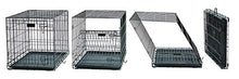 Load image into Gallery viewer, New World 30" Folding Metal Dog Crate, Includes Leak-Proof Plastic Tray; Dog Crate Measures 30L x 19W x 21H Inches, For Medium Dog Breeds
