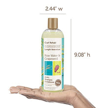 Load image into Gallery viewer, Curl Rehab Length Retention/Strength Treatment 2 in 1 Shampoo Conditioner (3 Pack), Enriched with Rice Water &amp; Grapeseed, For Hair Growth, Protection &amp; Frizz Control, 16 Oz
