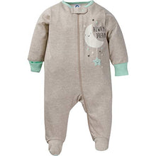 Load image into Gallery viewer, Gerber Baby 4-Pack Sleep N' Play, Elephants, 3-6 Months
