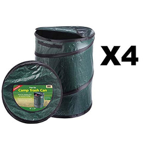 Coghlan's Pop-Up Trash Can, 4 Pack