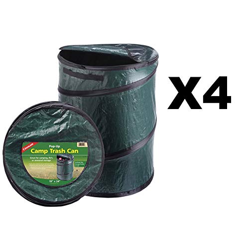 Coghlan's Pop-Up Trash Can, 4 Pack